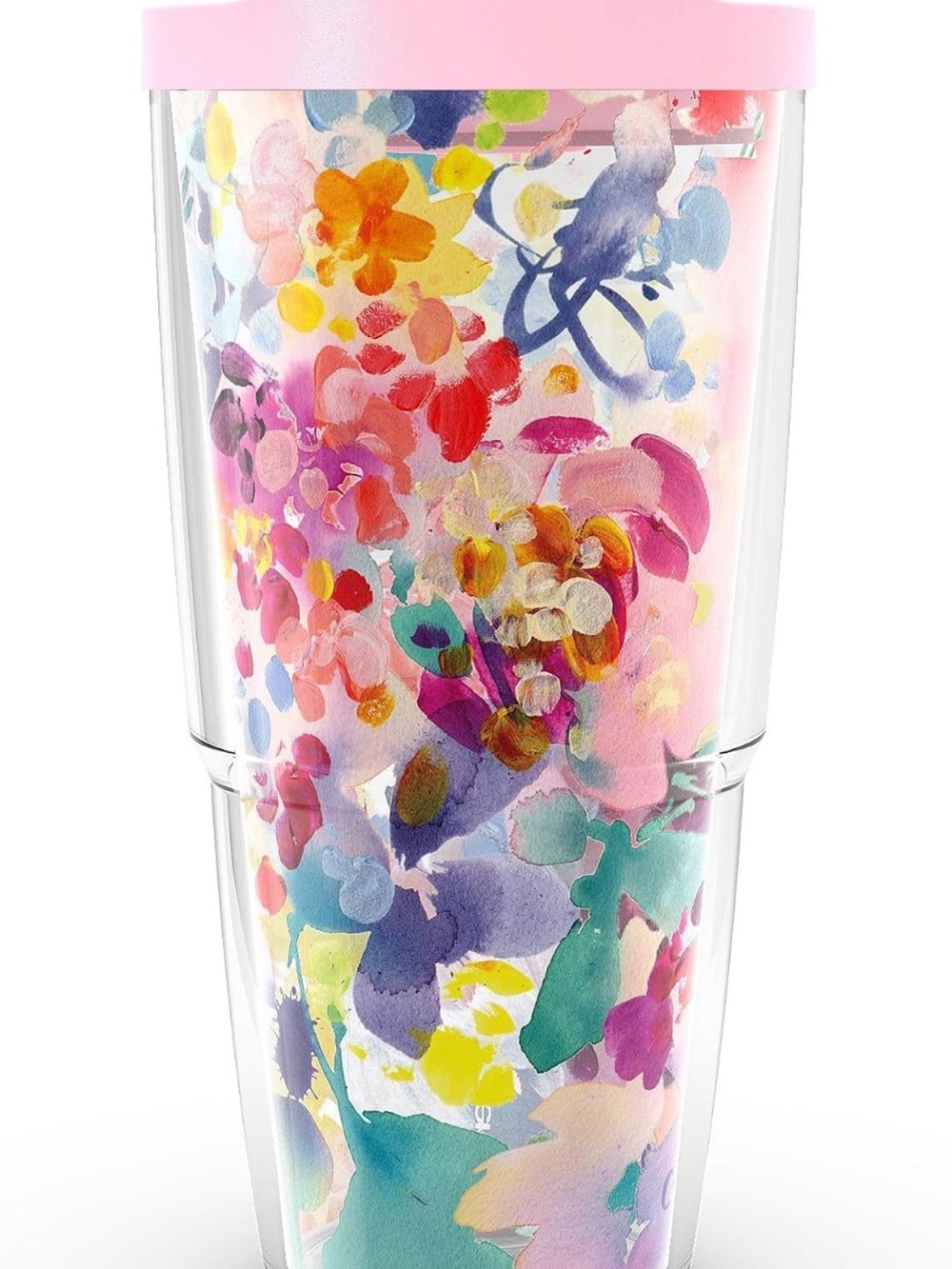 Tervis Creative Ingrid Aura Floral Double Walled Travel Tumbler 24oz